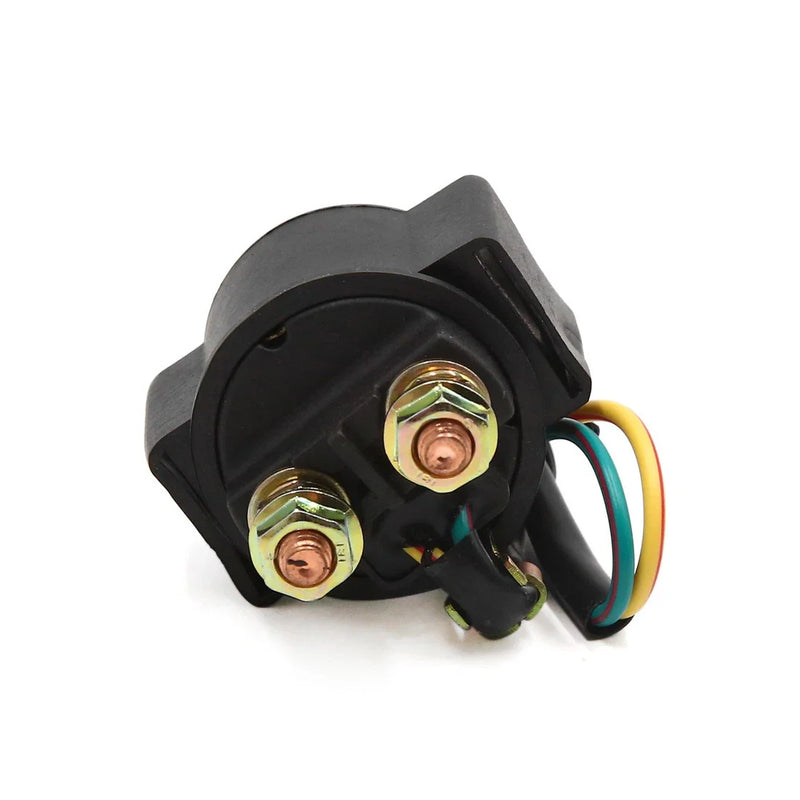 Honda CG125 DC 12V 2 Wire Motorcycle Scooter Solenoid Relay Black