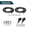 Subaru Windshield Washer Nozzle & Gasket, Fluid Hose (2008-2014)