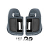 Harley Touring 2014-2023 Gunship Gray Lower Vented Fairings