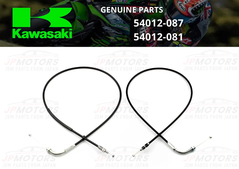 Kawasaki Z1 / KZ1000 / KZ900 Throttle Control Cable (1973–1980)