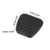 Honda Accord Civic 2 x Brake Clutch Pedal Pad Covers (2003-2012)