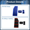 Ford Edge (2023) Blue 3 x Automatic Foot Accelerator Pedal Covers