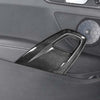 Hyundai Veloster 11-17 Real Carbon Fiber Inner Door Pull Handle Cover Trim