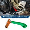 Honda CRF150F Green and Orange Folding Gear Shifter Lever (2003–2017)