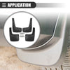 Jeep Liberty Car Mud Flaps Splash Guards Set (2008-2012)