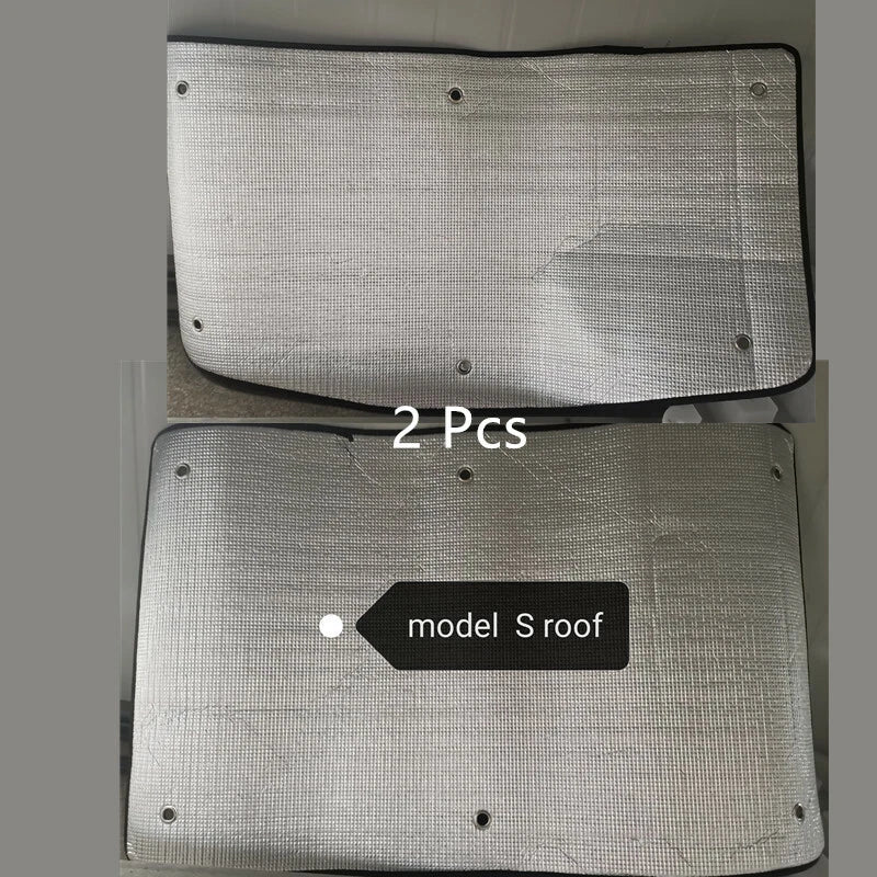 Tesla Model 3 Y X S Roof Windows / Sunlight Visor Shade Shield Sleep Custom
