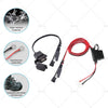GPS Phone Waterproof Motorcycle SAE to USB Charger Cable Adapter