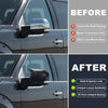 Ford F150 2 x Left Right Side Rear View Mirror Covers (2015-2020)
