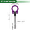 Mitsubishi Lancer EX Tow Hook 23.6mm Aluminum Alloy (2007-2012)