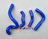 Kawasaki KLX650 Aluminum Radiator & Green Silicone Hoses (1993-1996)