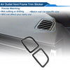 Toyota Supra GR 2 x Air Condition Outlet Vent Trim Cover Frame