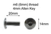 Yamaha R125 Frontscheibe Bolzen Clip (2011–2023)