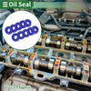 Oil Seal / 10x20x8mm / Rotary Shaft Seal TPU Blue 10 Pcs