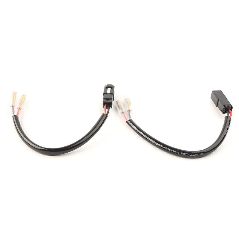 Ducati 848 1098 1198 Turn Signal 2-Wire Connector Harness w/Sleeve