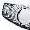 Mercedes Benz GLC X253 Silver Diamond Slats Front Grille (2015-2019)