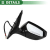 Nissan Sentra (2013-2015) Manual Folding Black Right Side Door Mirror