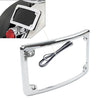 Harley Touring Glide Rear License Plate Frame Bracket with Light (2009-2023)