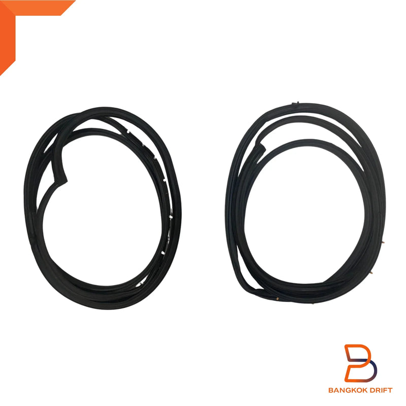 Mazda B-Series B2000 B2200 B2600 Door Weatherstrip Rubber Seal Pair (1986-1993)
