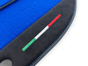 Ferrari 458 Spider Alcantara Leather Blue Floor Mats (2010-2015)