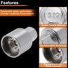 Mercedes-Benz Wheel Lock Lug Nut Key Tool
