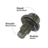Ford M14 x 1.5 Stainless Steel Engine Oil Drain Plug Screw