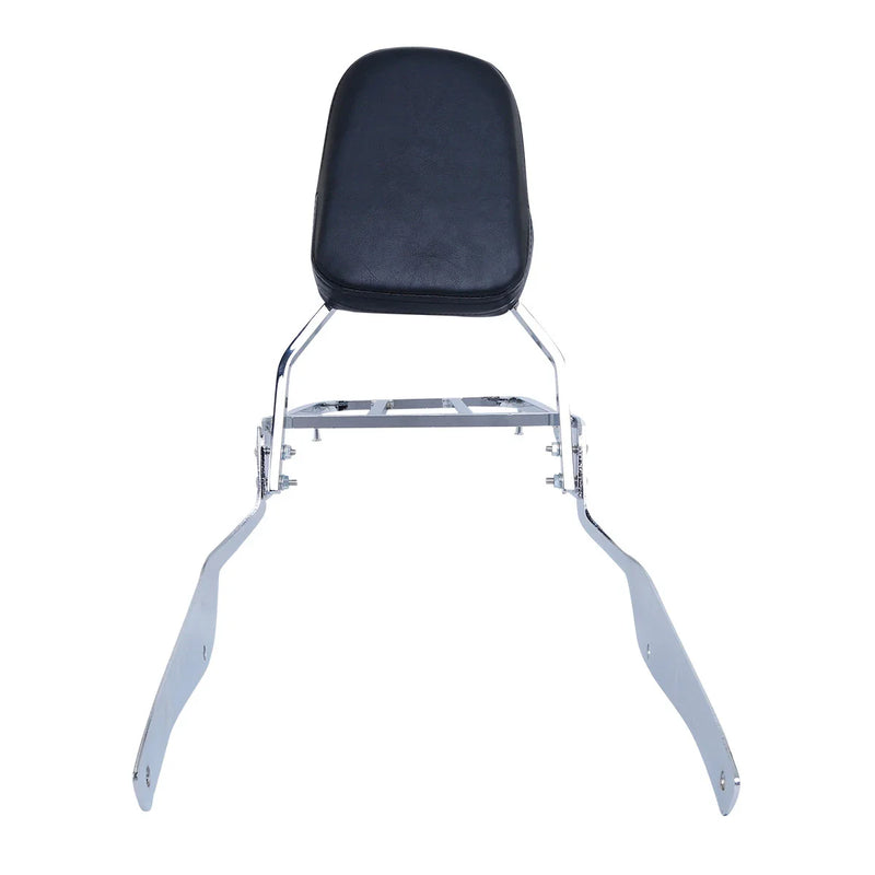 Suzuki Boulevard C50 Chrome Backrest Sissy Bar Luggage Rack (2005-2011)