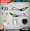 Husqvarna CR 50 (2011-2016) Decals Custom Graphic Kit SHADES STYLE