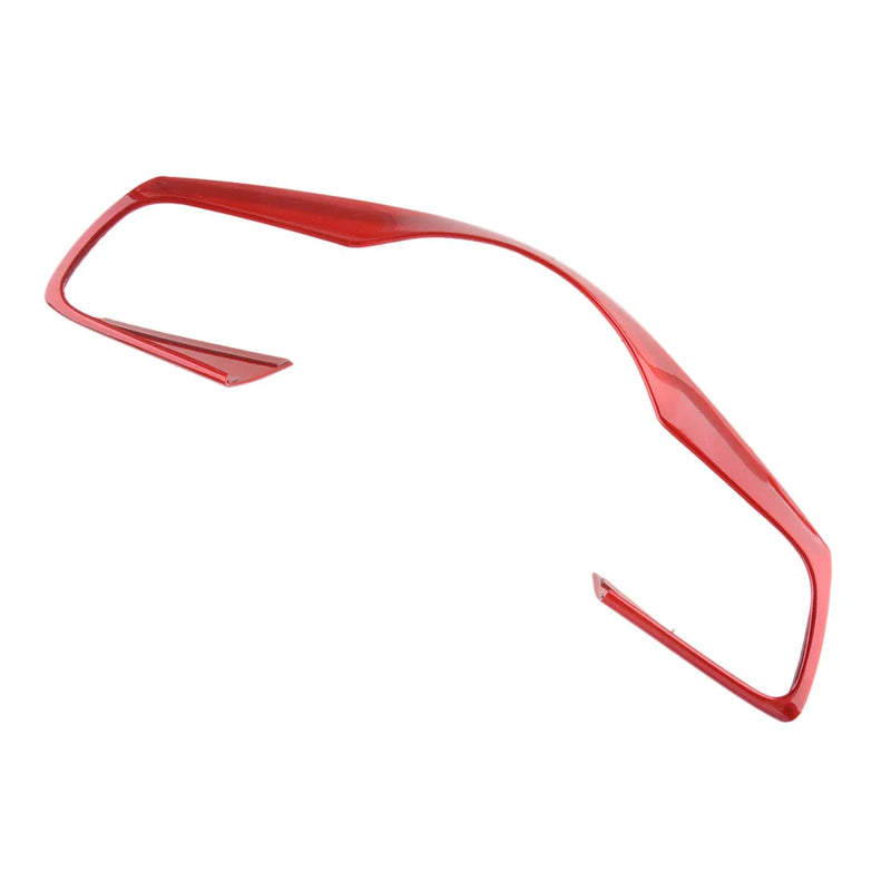 Kia Forte K3 (2019-2022) Red ABS Steering Wheel Button Trim Cover
