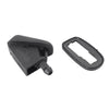 Ford Fiesta (2001-2008) Black 2 x Windscreen Wiper Spray Jet Nozzles