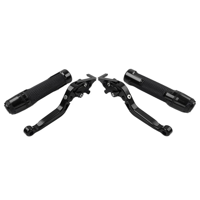 BMW R1200GS Folding Extendable Brake Clutch Levers & Handlebar Grips (2004-2012)