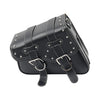 Universal Motorcycle Saddle Bag Luggage Tool Bag Left Side Black