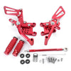 Suzuki GSXR1000 GSXR600 GSXR750 Red Rearsets Foot Pegs (2000-2005)