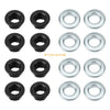 Yamaha RAPTOR 660 16PCS Wheel Lug Flange Nuts Stainless Steel (2001–2005)