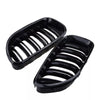 BMW M6 F06 F12 F13 650i 640i Gloss Black Front Kidney Grille (2012-2018)