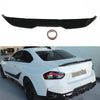 BMW G42 M240i M245i 1x Gloss Black Rear Boot Spoiler Lip (2020-2024)