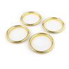 Audi A3 8V (2012-2019) Stainless Steel Gold 4 x Car Air Vent Outlet Ring Covers