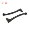 CG125 2Pcs Black Aluminum Alloy Motorcycle Left Brake Clutch Handle Lever