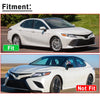 Toyota Camry Gloss Black Rear Mirror Cover Cap Trim Horn (2018–2023)