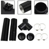 Diesel-Heater 75mm Pipe Ducting Y Piece + Warm Air-Outlet Vent + Hose Clip