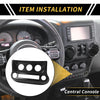 Jeep Wrangler JK JKU (2011-2017) Black AC Switch Control Cover Trim