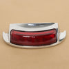 Harley Touring FLHTCUL FLHTK Rear Fender Tip Brake Light Red Lens (09-16)