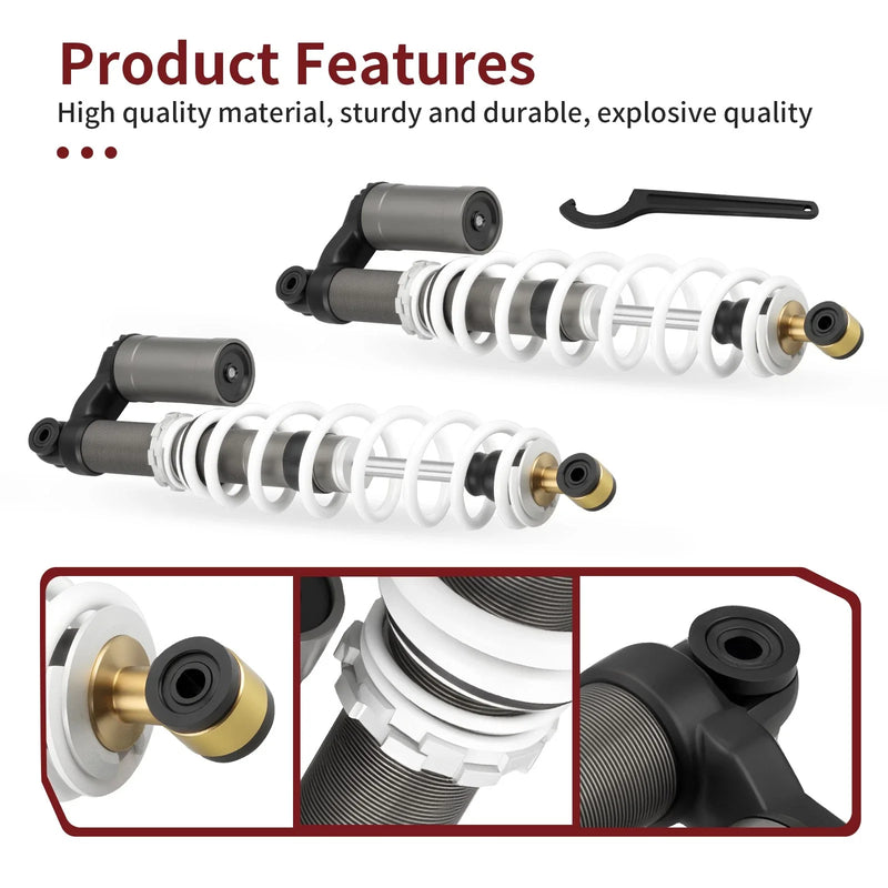 Polaris RZR 800 S 2x Front Shocks Absorbers w/ Adjustable Tool (2009–2014)