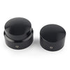Harley XG 2015-Later, XL & Dyna 2008-Later Black Rear Axle Nut Cover Caps