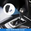 Toyota Camry Gear Shift Knob Cover Black Blue Faux Leather (2018–2023)