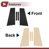 Mercedes-Benz CLS (2020-2023) Black 4 Pcs Car Door Pillar Window Trim