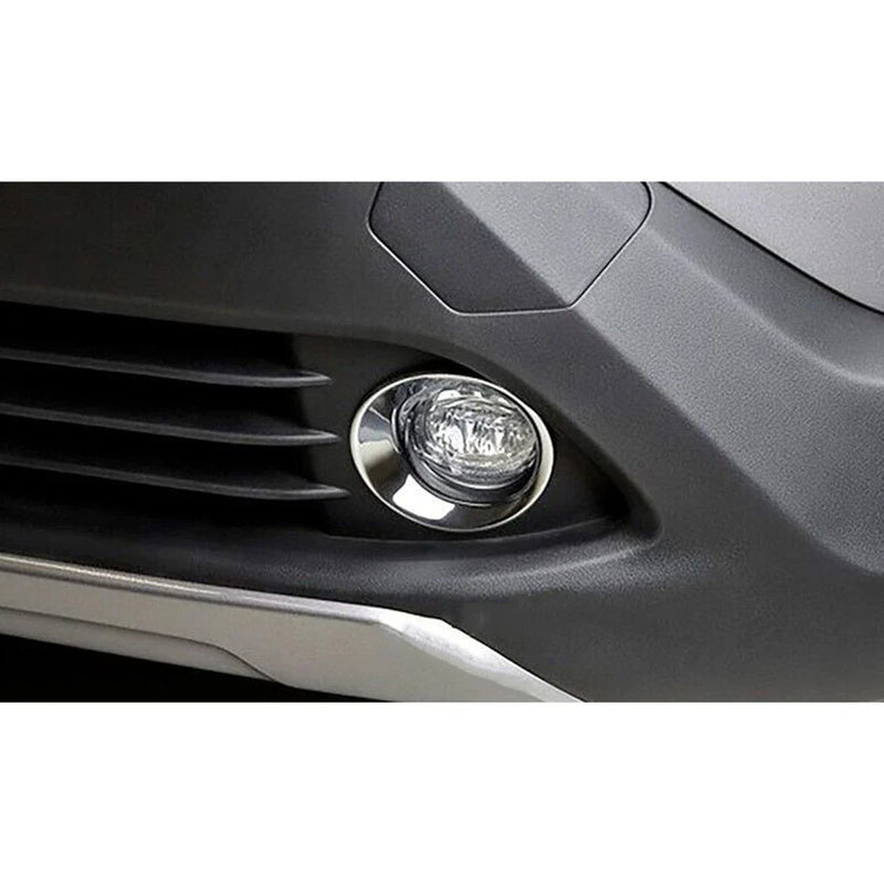 Toyota Corolla Cross 2 x Chrome Front Fog Light Bezels (2022-2023)