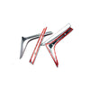 Lexus UX200 UX250h Chrome Rear Tail Light Cover Trims / 4pcs / (2019–2022)