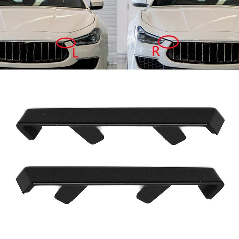 Maserati Ghibli 2 x Front Bumper Panels Trim (2014–2017)