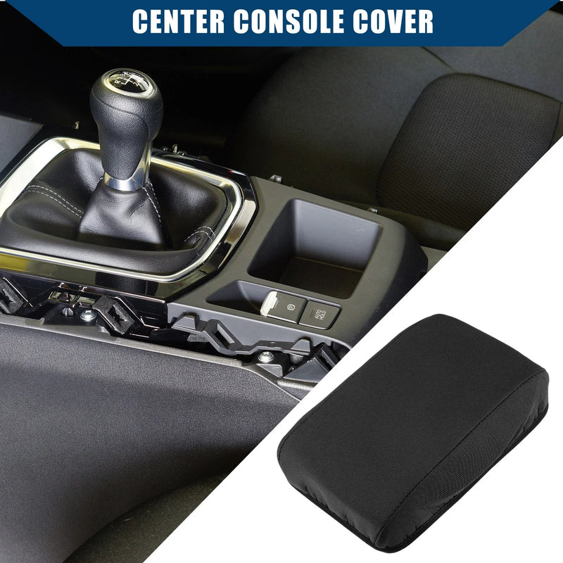 Ford Focus 2015-2018 Neoprene Black Center Console Armrest Cover
