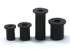 Well Nuts 8mm M4, 10mm M5, 13mm M6 Rubber Wellnuts Wall Cavity Fixings